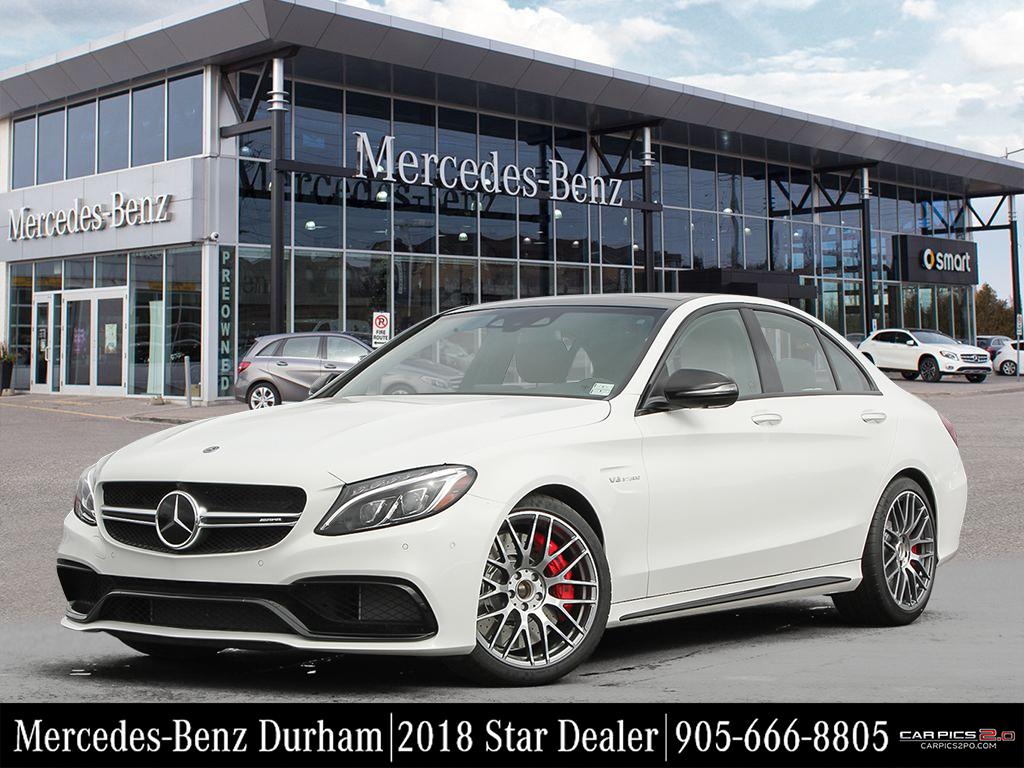 New 2018 Mercedes-Benz C63 S AMG Sedan 4-Door Sedan in Whitby #I80252 ...